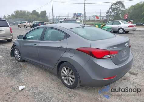 2014 Hyundai Elantra Se из США, поврежденный, VIN 5NPDH4AE5EH474595